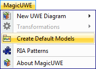 MagicUWE / Create default models